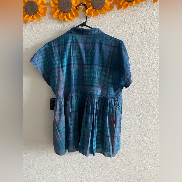 Lucky Brand - Tie Dye Babydoll Tunic - Picture 4 of 6